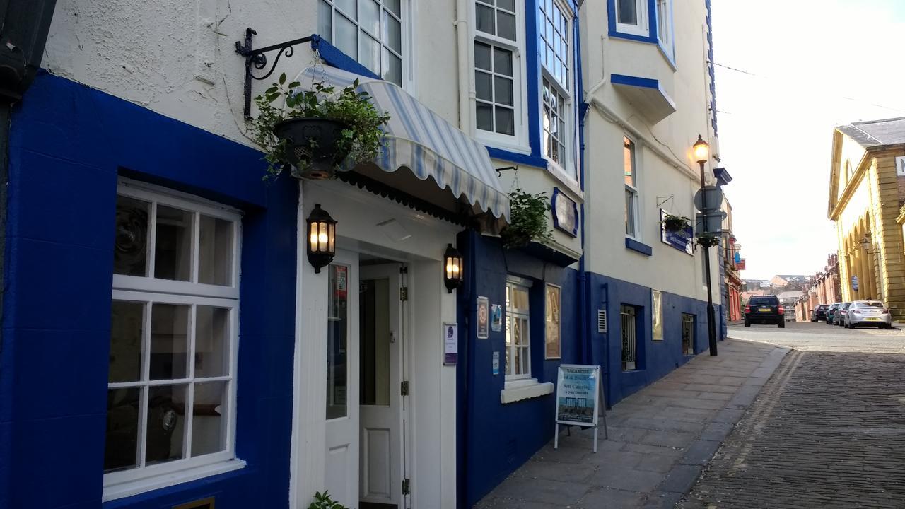 Bland's Cliff street view of the Lodge